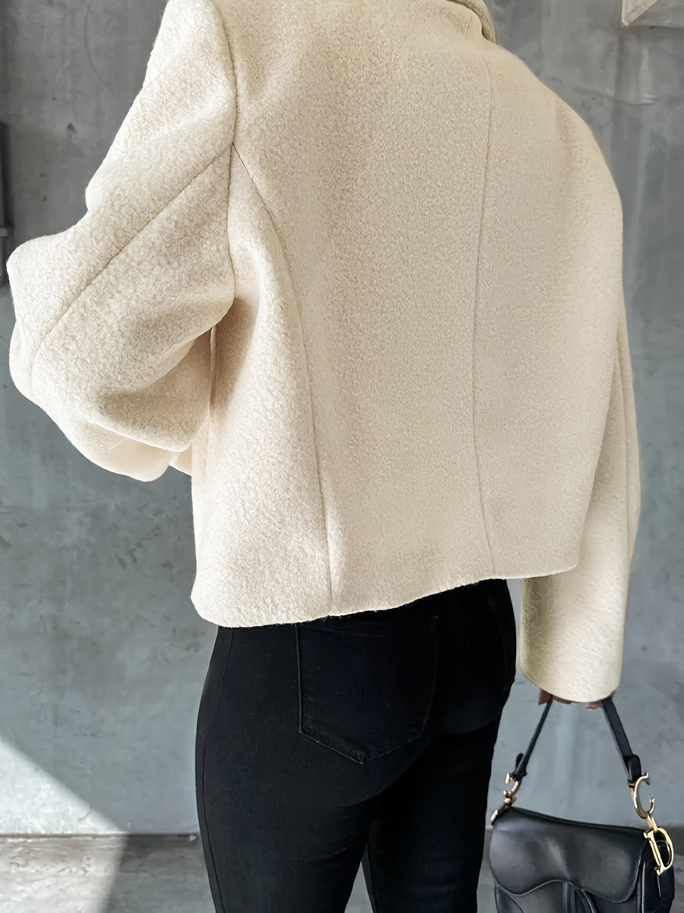 Theia - Elegant Fuzzy Jacket