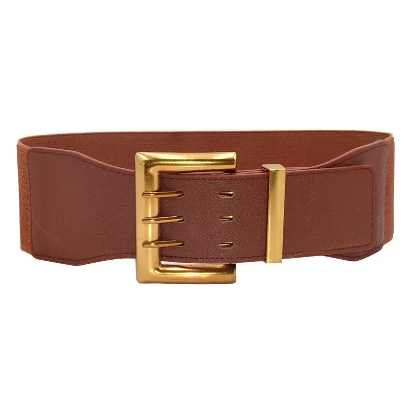 Maria - High Quality Retro Elastic Wide Belt